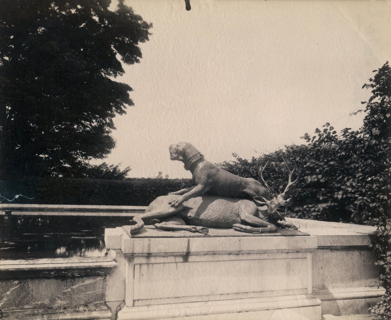 Point du Jour -fontänen, Versailles av Eugène Atget