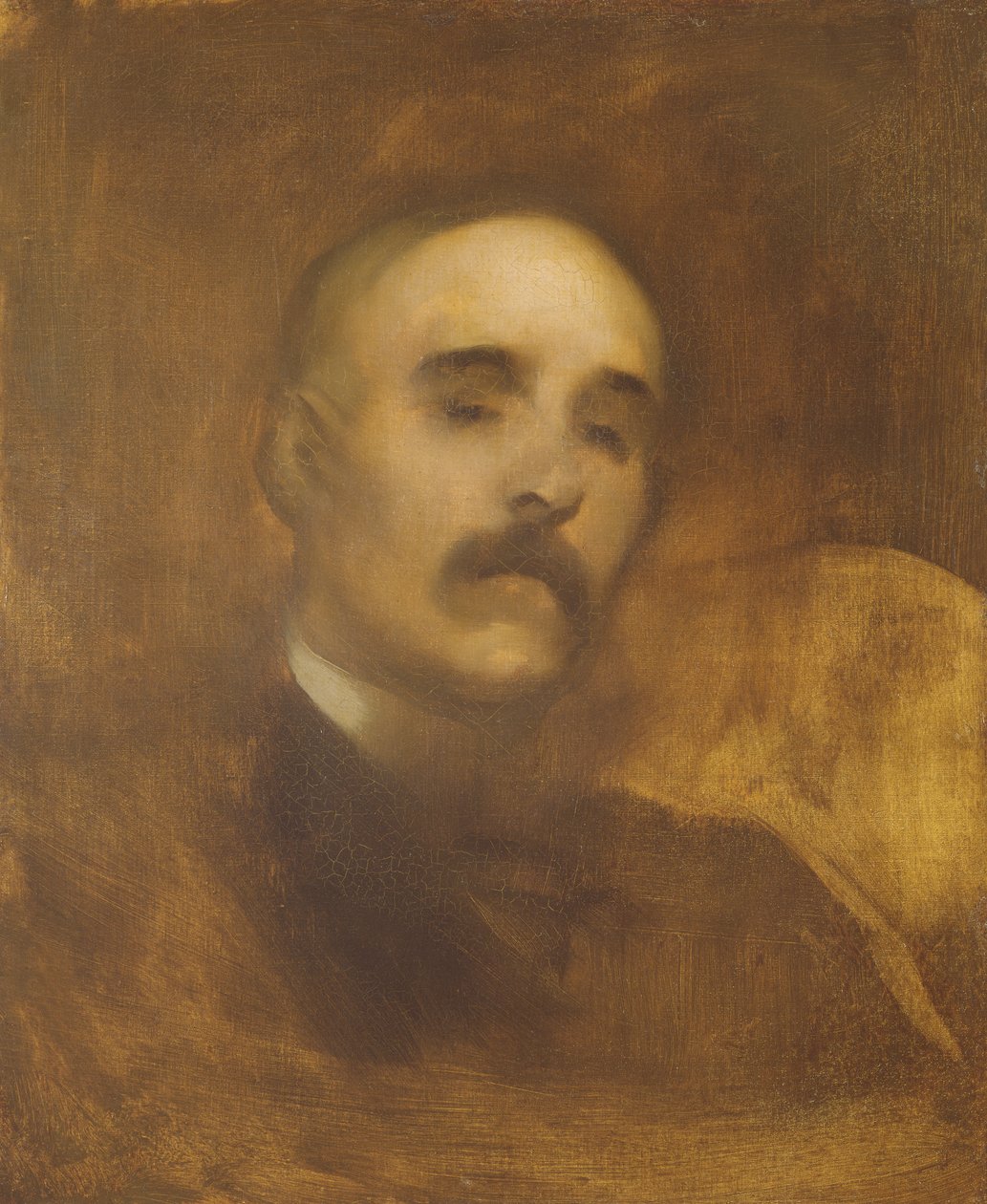 Georges Clemenceau (1841-1929) av Eugène Carrière