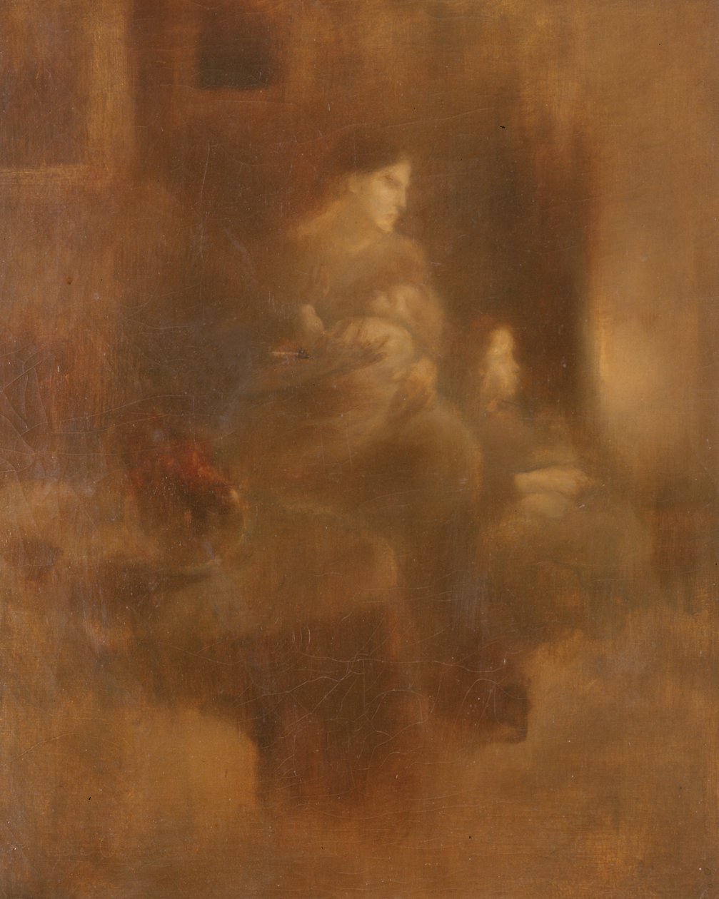 Moderskap av Eugène Carrière