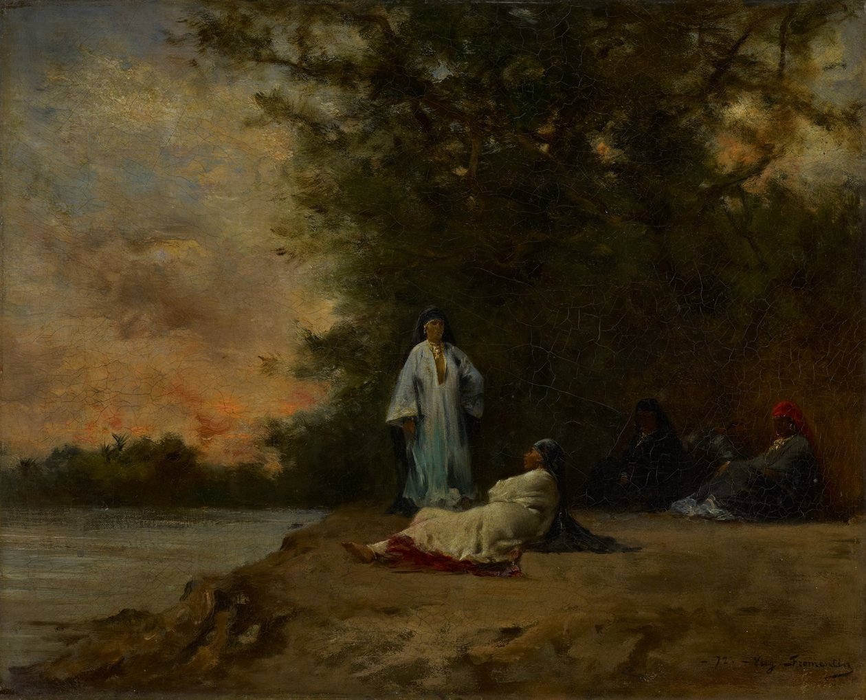 Orientalerna, 1871 av Eugène Fromentin