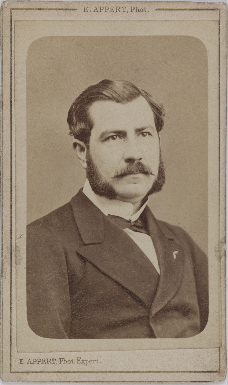 Porträtt av Léon Renault (1839-1933), polisprefekt och politiker av Eugene Appert