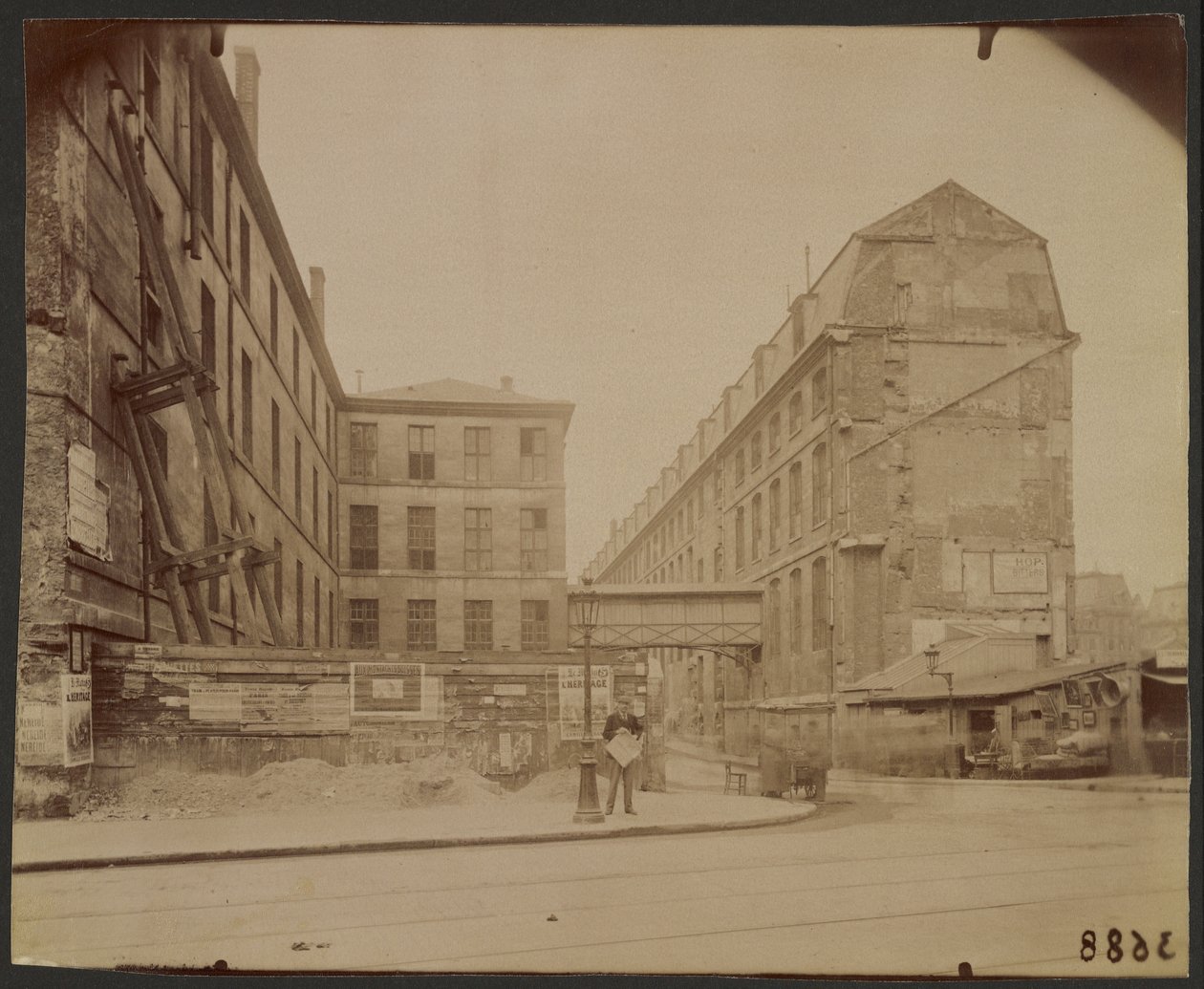 Före detta Hôtel Dieu av Eugène Atget