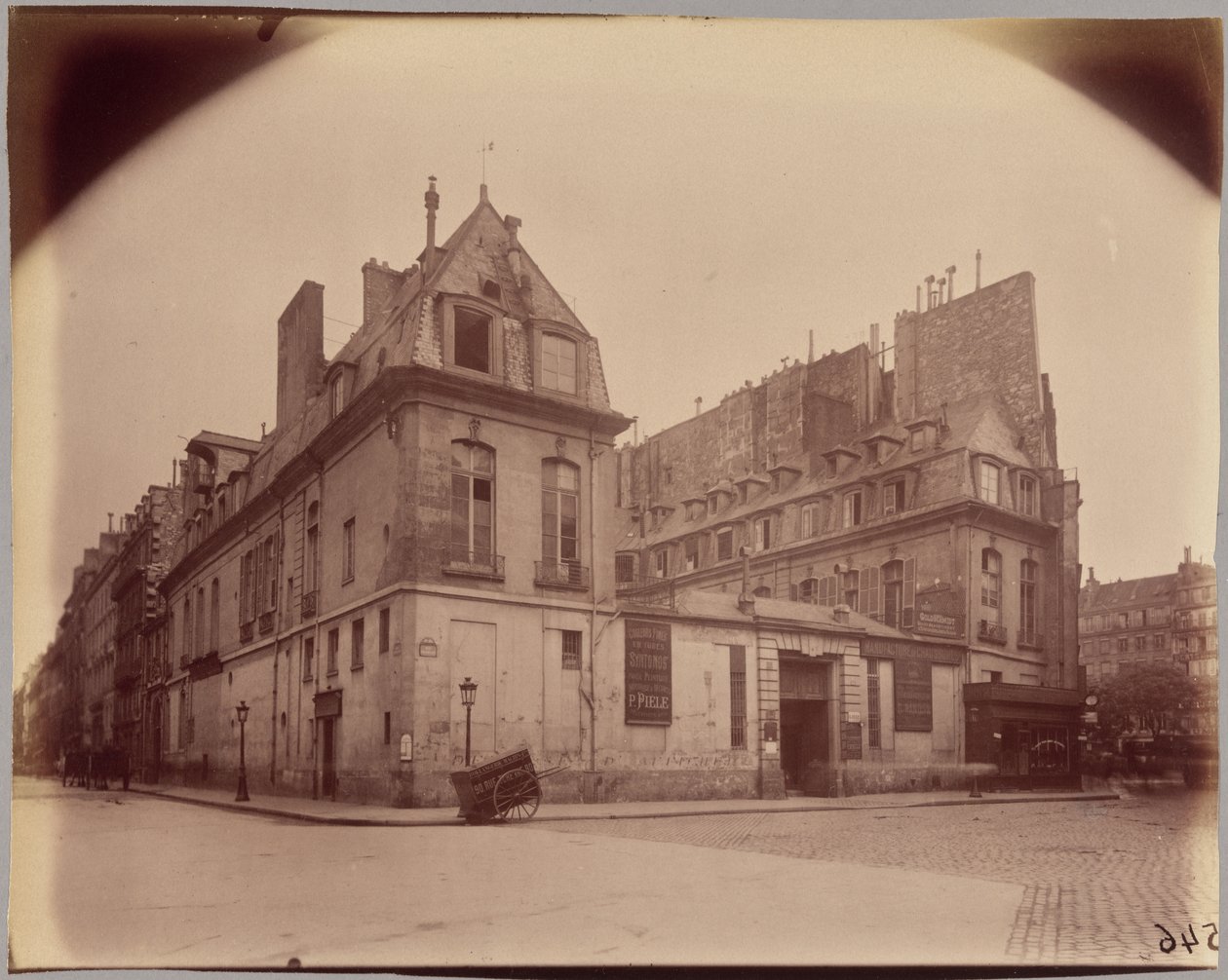 Hôtel du Marquis de Paroy, 83 rue Charlot av Eugène Atget