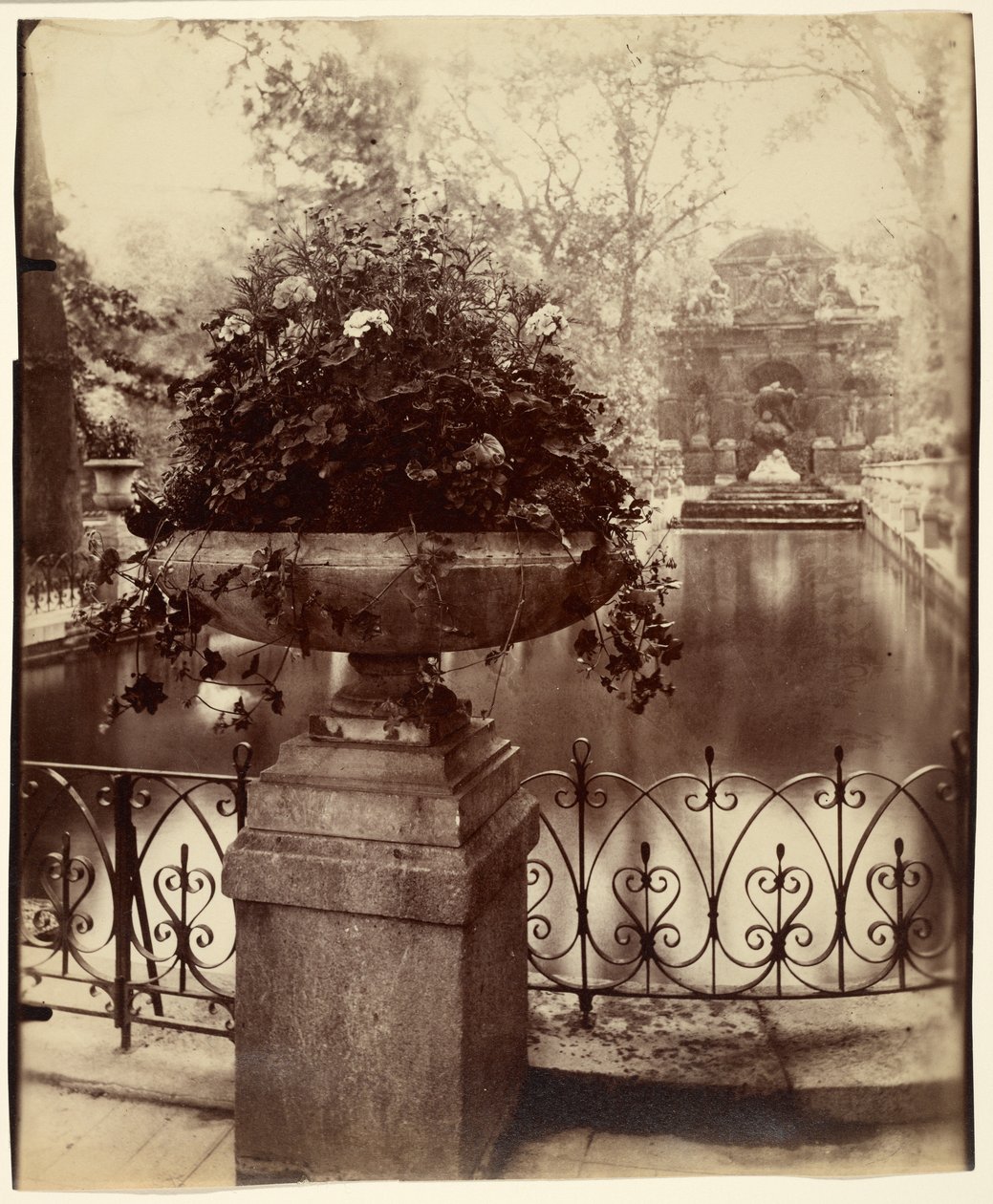 Luxemburgs trädgårdar av Eugène Atget