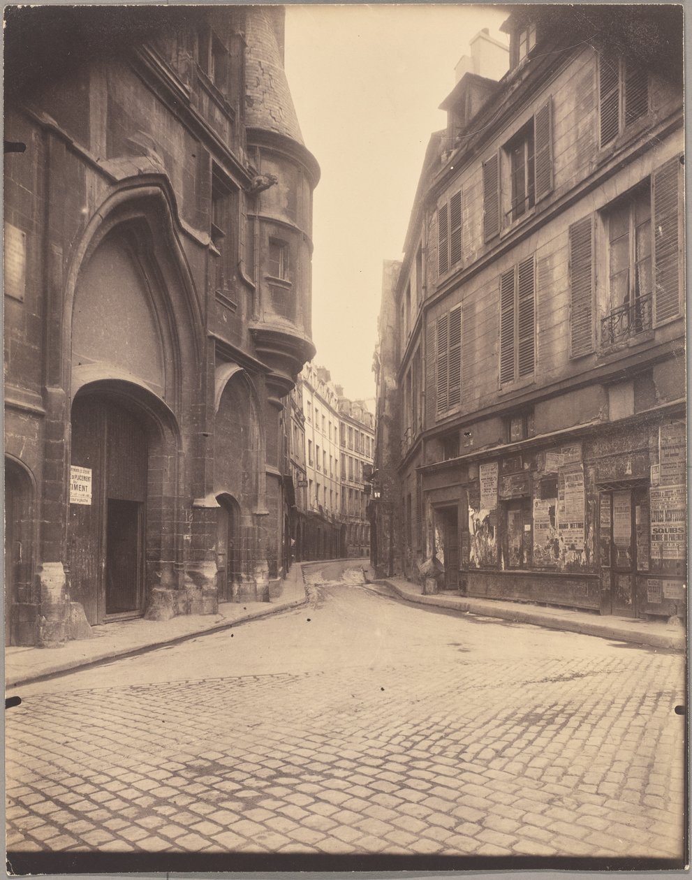 Rue du Figuier av Eugène Atget