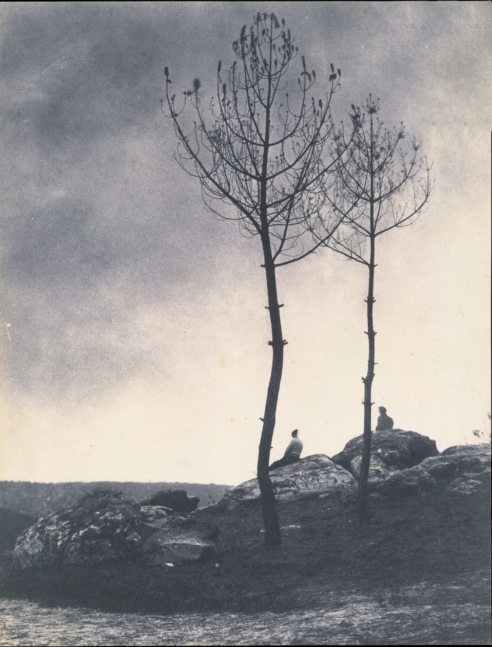 Nära Cavern, Burnt Ground, tidigt 1860-tal. av Eugène Cuvelier