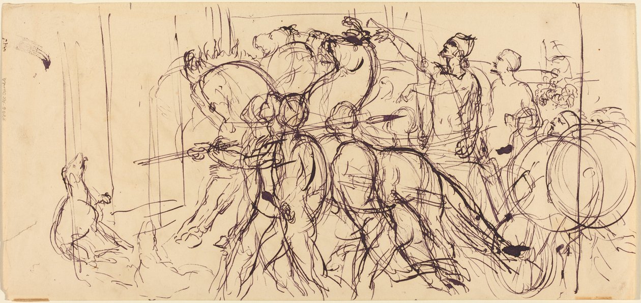 Vagnare av Eugène Delacroix