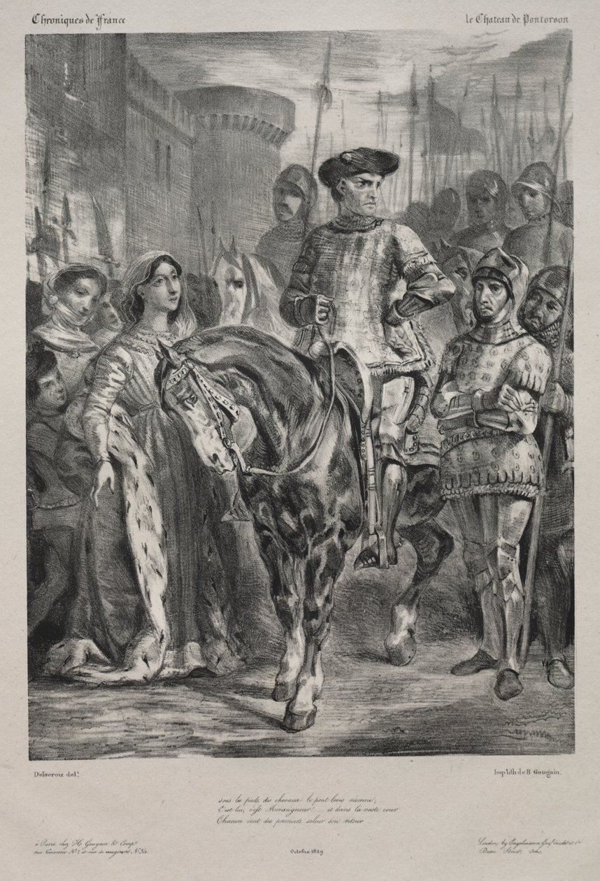 Duguesclin av Eugène Delacroix