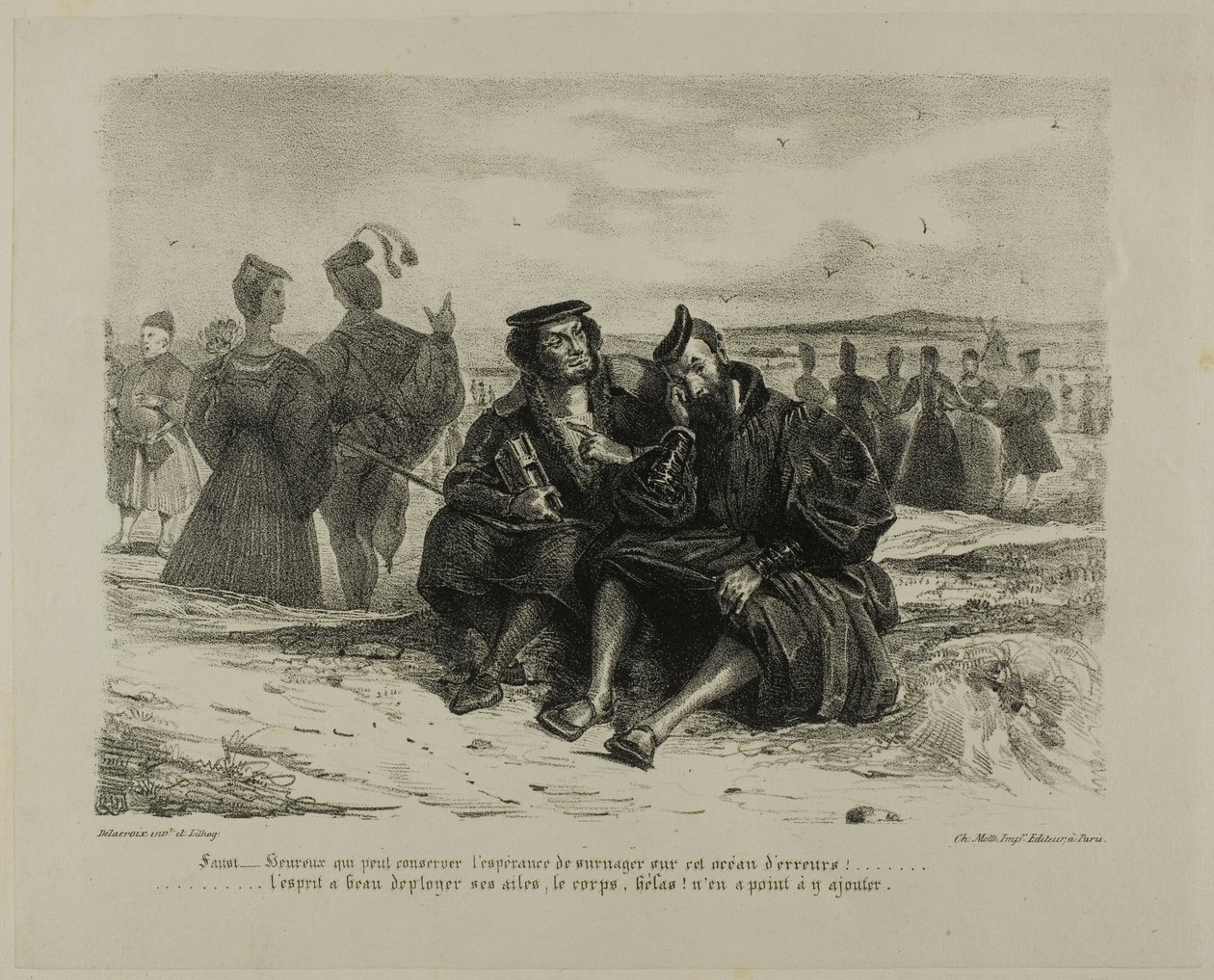 swedish av Eugène Delacroix