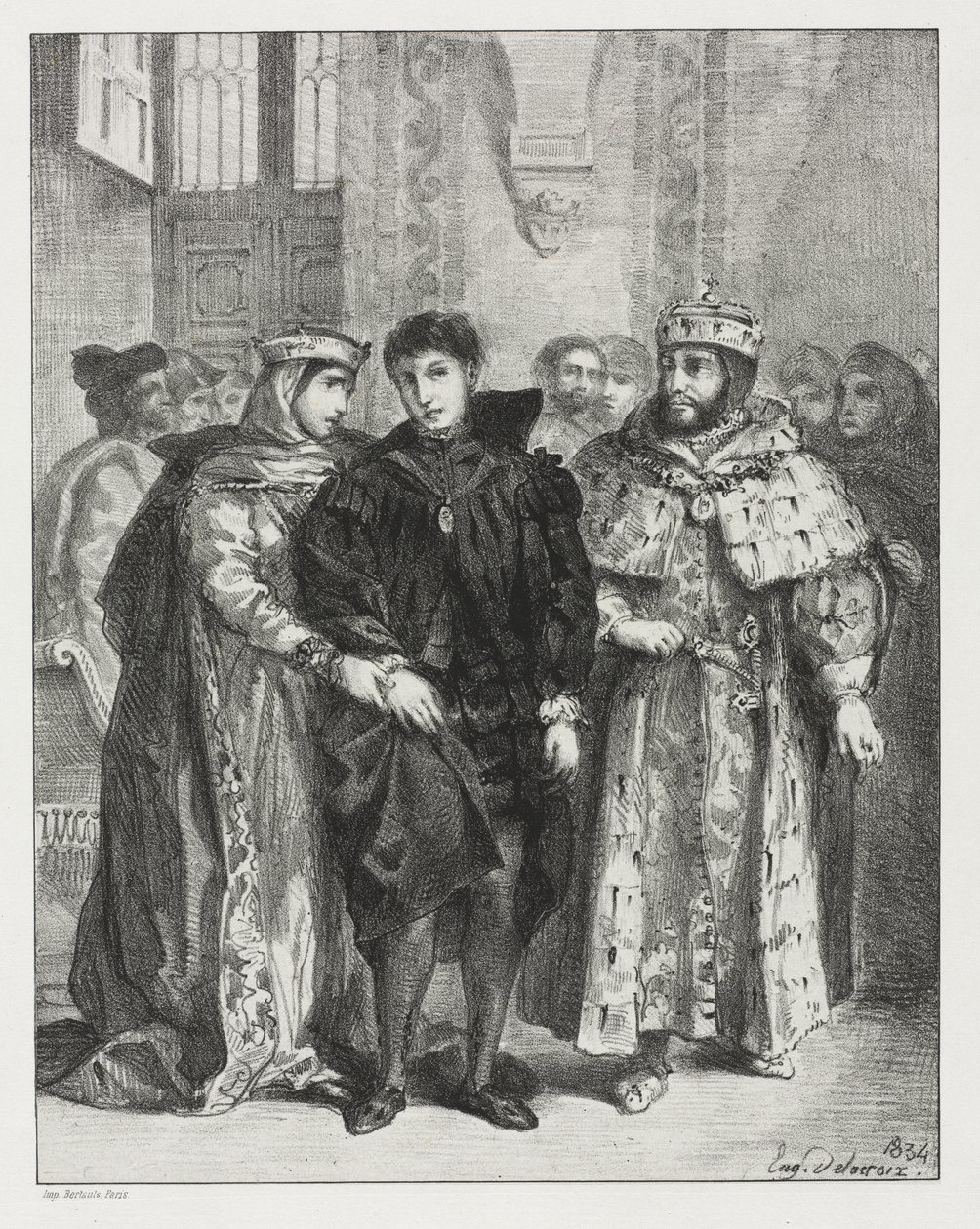 Liten by av Eugène Delacroix