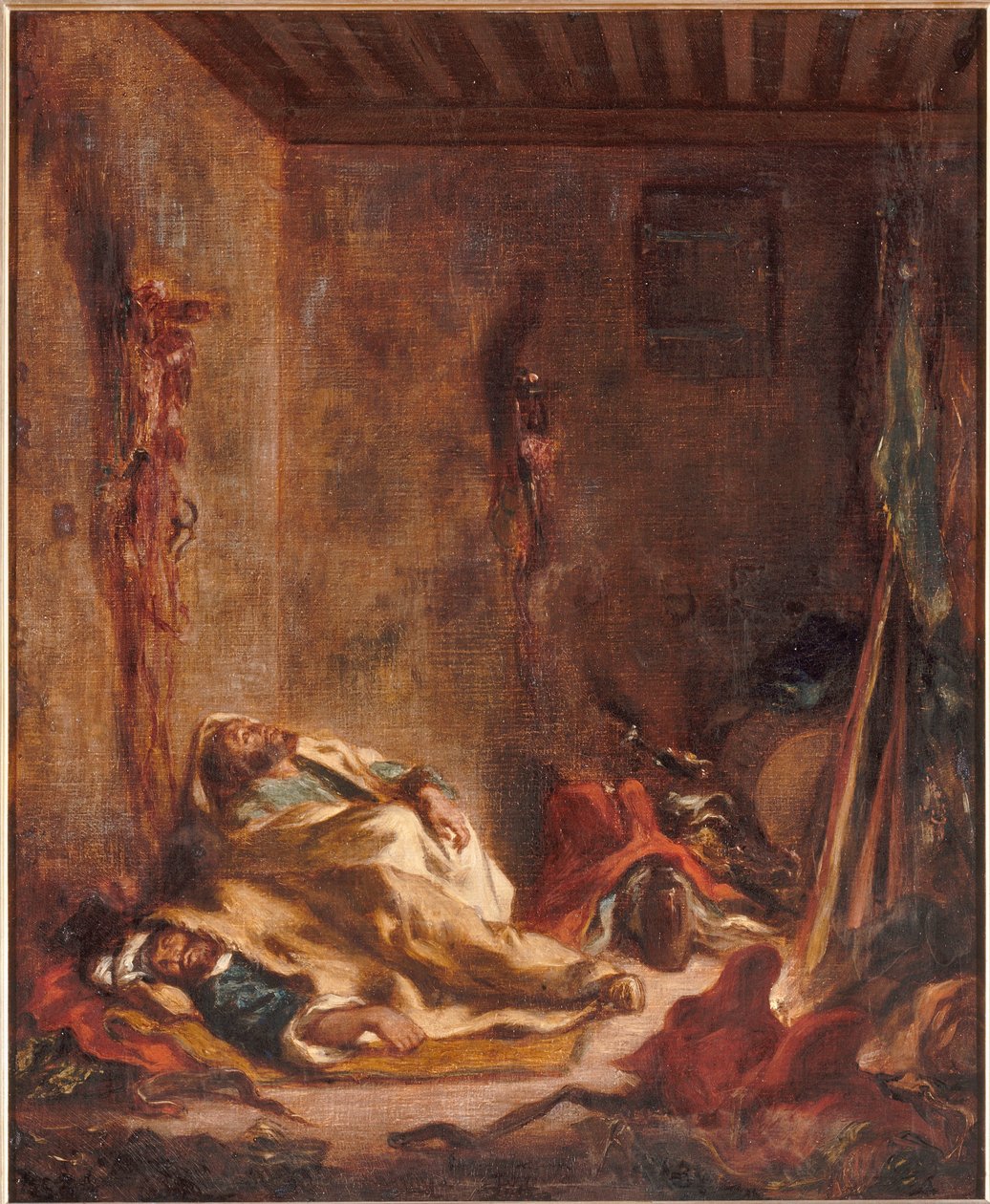 Vakthuset i Meknes av Eugène Delacroix