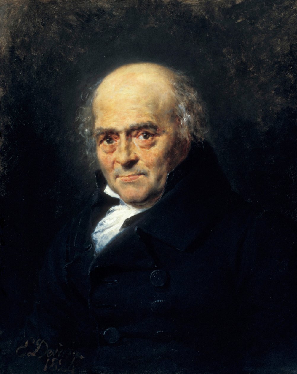 Porträtt av Monsieur Couche av Eugene Deveria