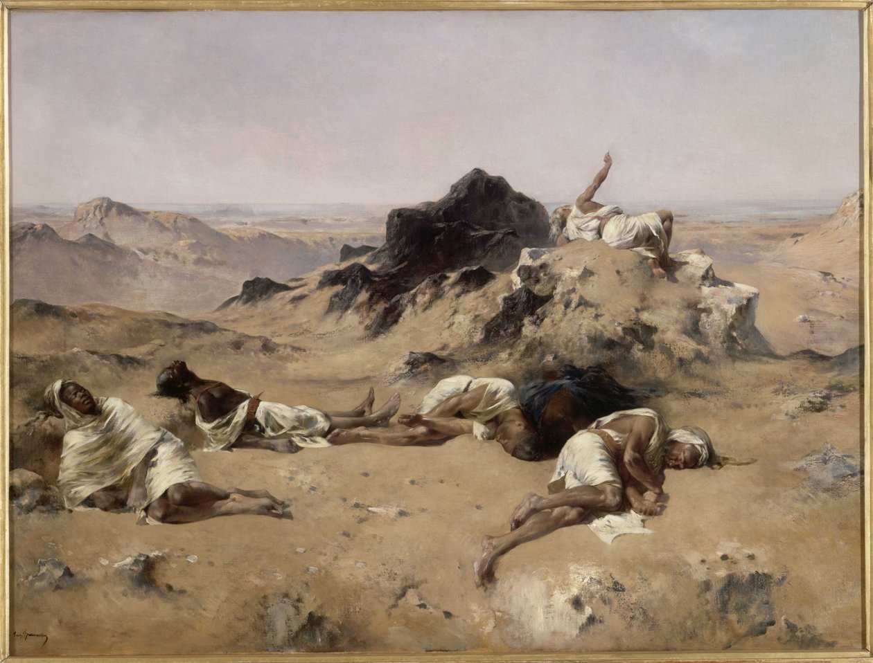 Törstens land Törstens land, 1860-talet. av Eugène Fromentin