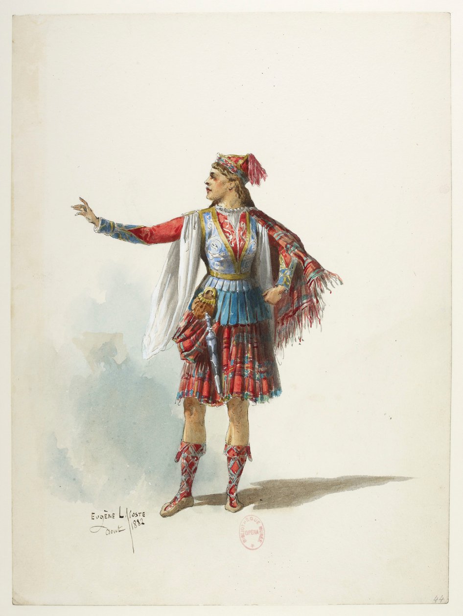 Btv1b84558104 44 - Saint-Saëns - Henrik VIII - Kostymmodeller - Lacoste - 44. Kostym av Eugene Lacoste