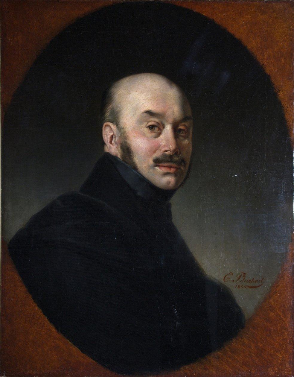 Porträtt av greve Mikhail Fyodorovich Orlov 1788-1842, 1840 av Eugéne Pluchart