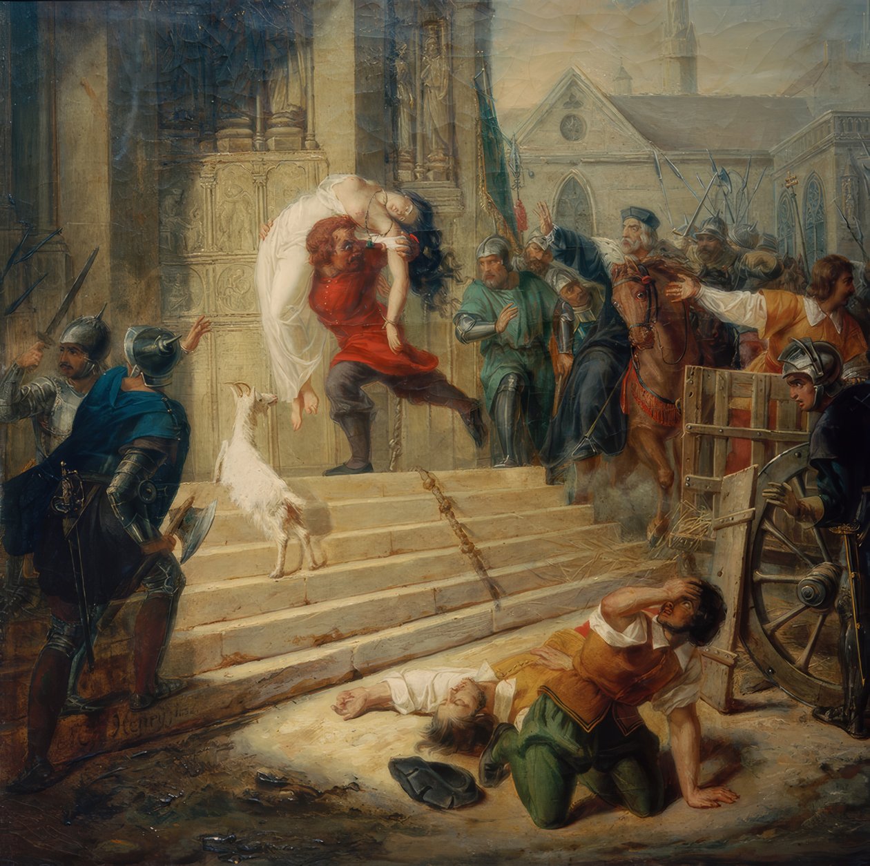 Quasimodo regisserade Esmeralda av Eugénie Henry