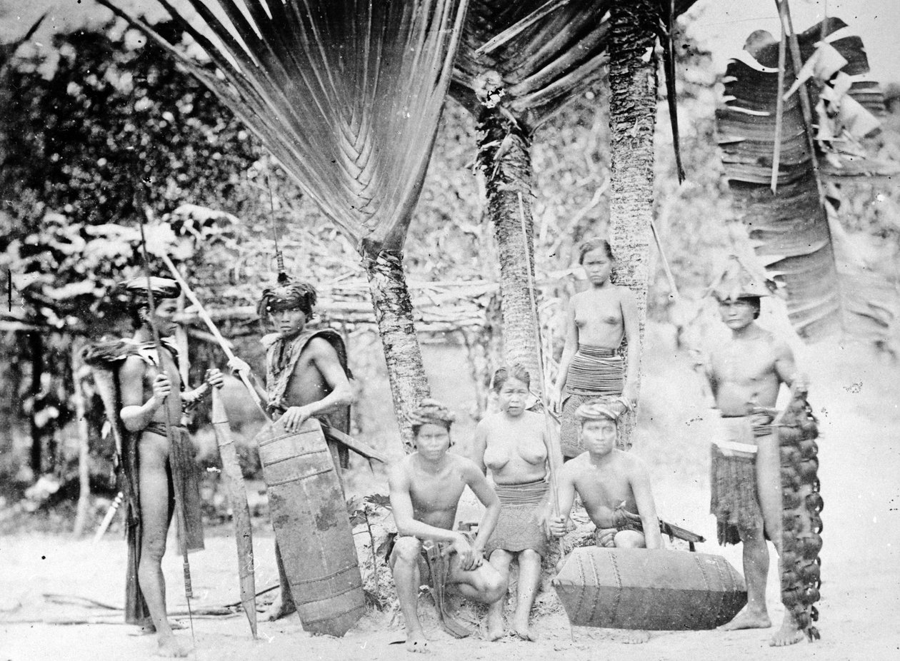 Infödda från fastlandet Penang, ca 1870-talet av European Photographer