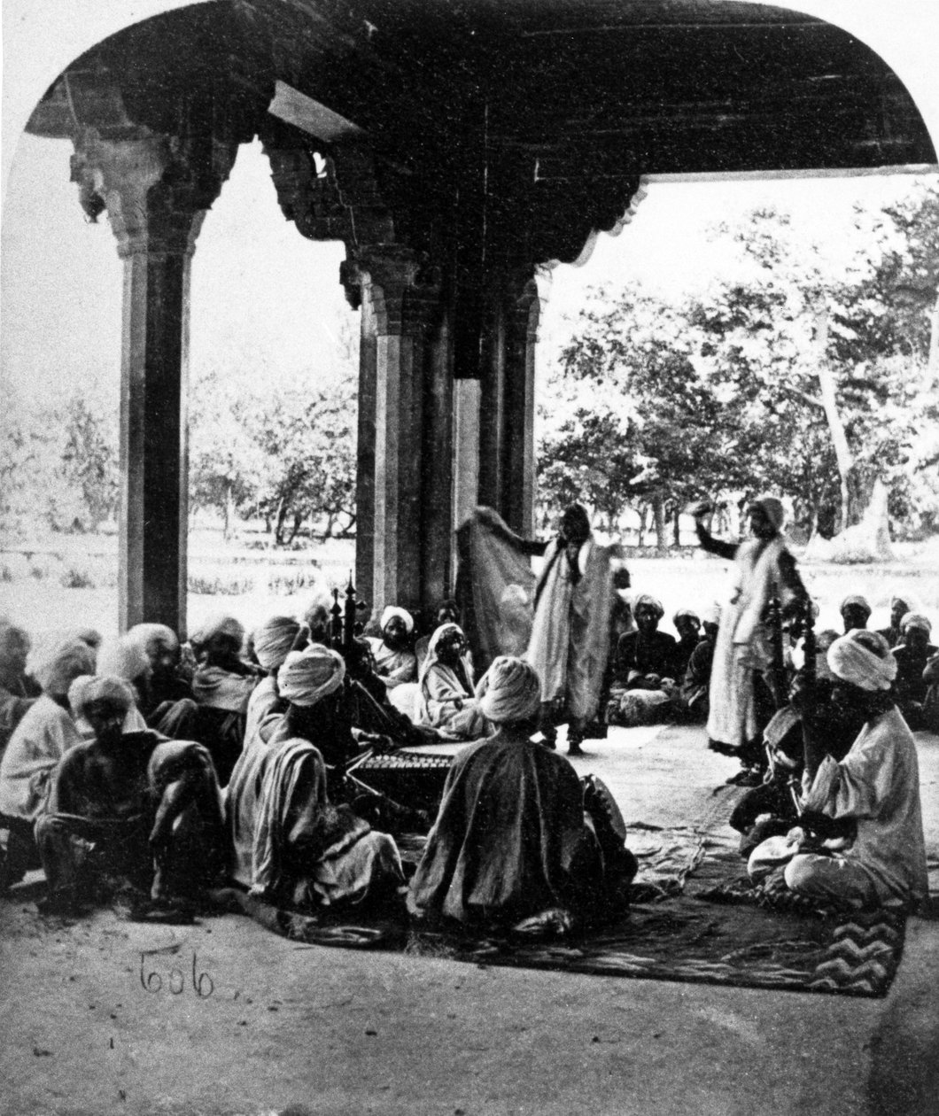 Nautch Dance, ca 1860-talet av European Photographer