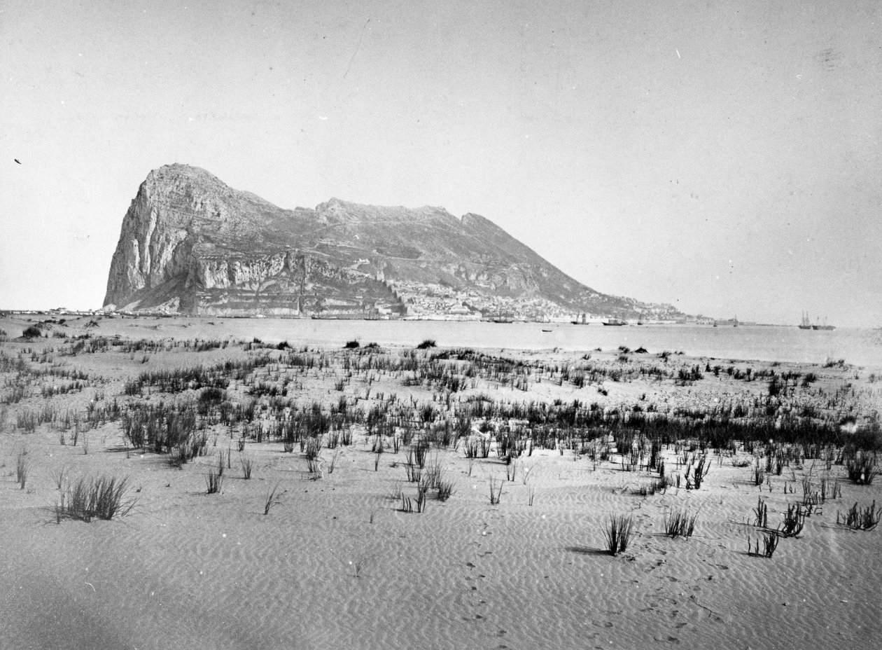 Gibraltarklippan, ca 1870-talet av European Photographer