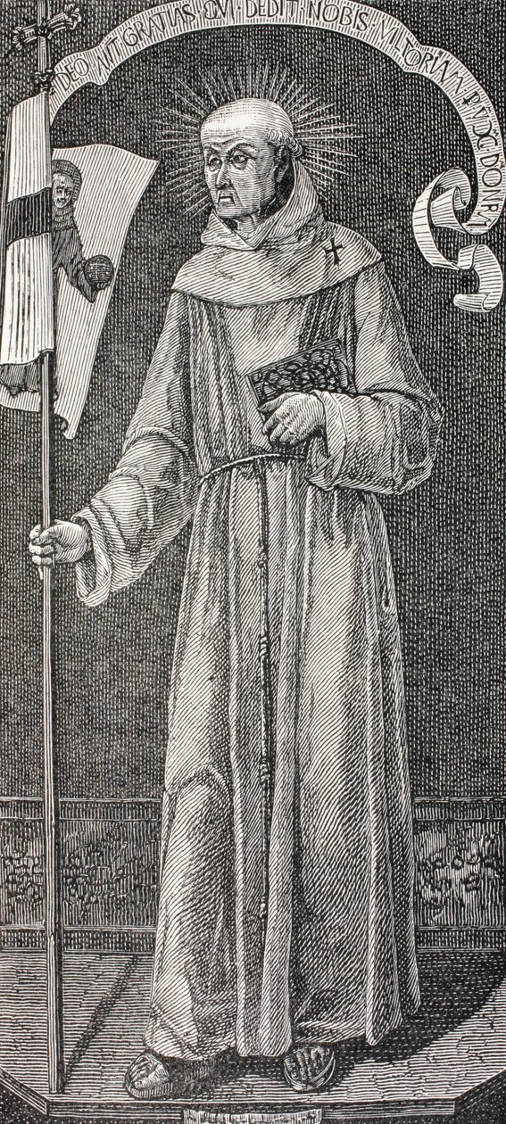 Sankt Johannes av Capistrano, ca 1880 av European School