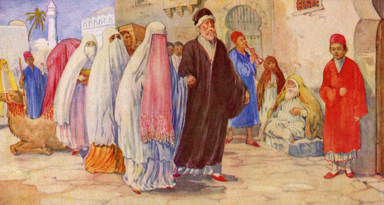 Ett muslimskt bröllop, 1941 av European School