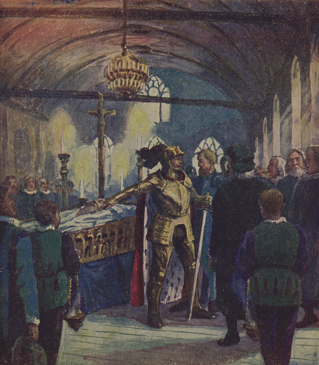 Klaus Störtebeker (färglitografi) av European School