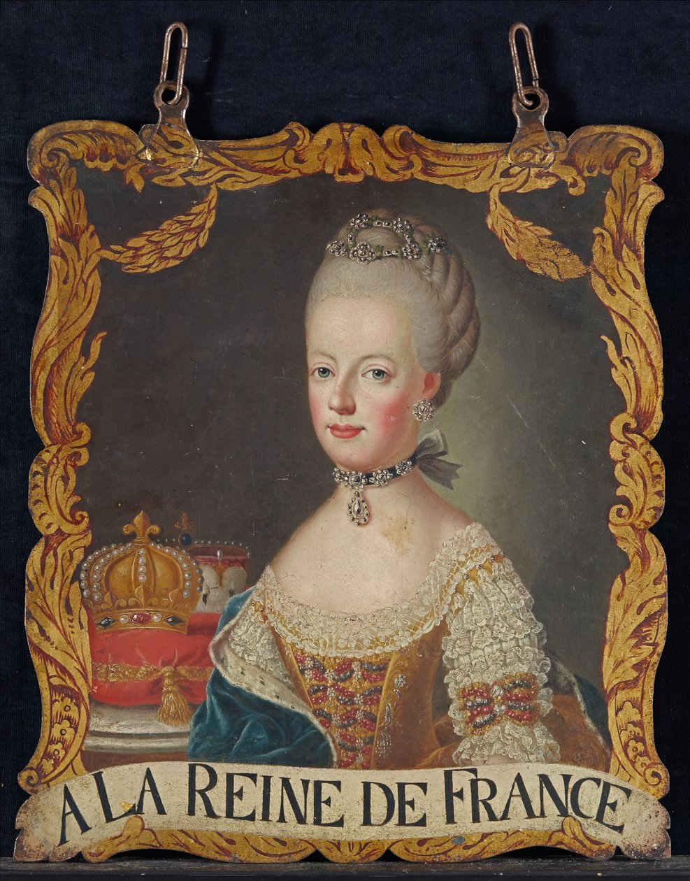 Marie Antoinettes tecken, efter 1774 av European School