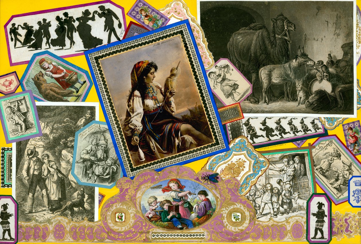 Sida från Sammelsurium Volym I (tryckt material) av European School