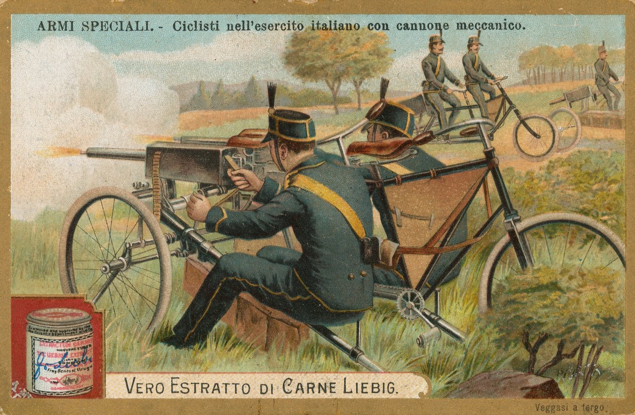 Specialvapen, Liebig-kort, början av 1900-talet (chromo) av European School