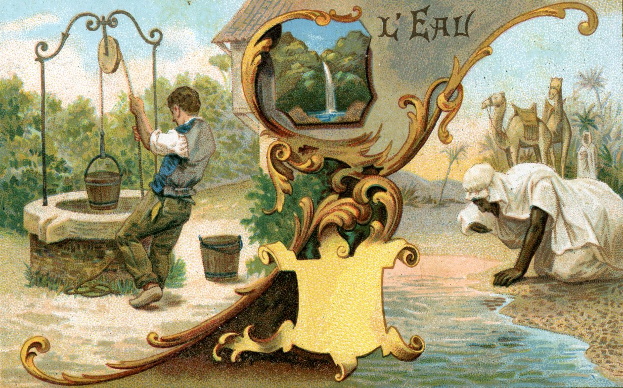 Vatten, 1899 av European School