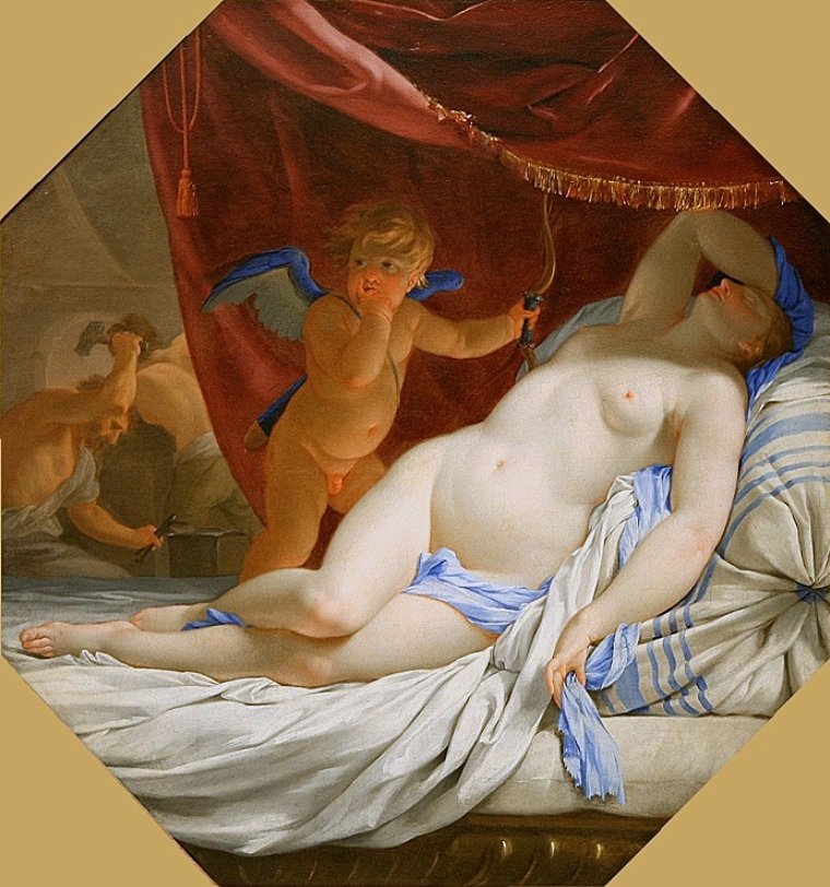 Sleeping Venus av Eustache Le Sueur