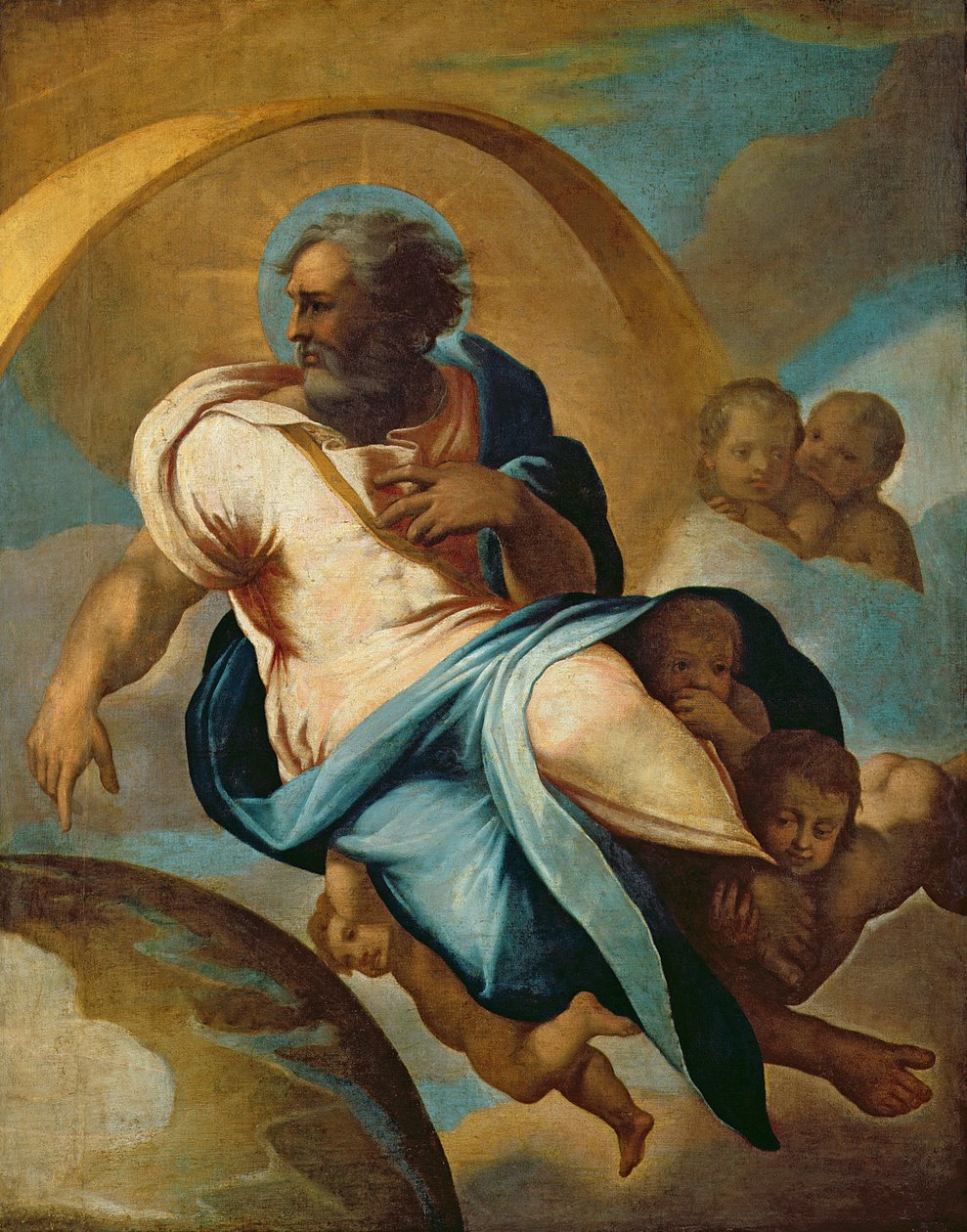 Skapandet av världen av Eustache Le Sueur