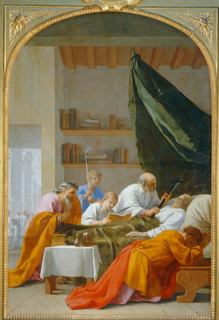 Raymond Diocrès död - Raymond Diocrès död ... av Eustache (studio of) Le Sueur