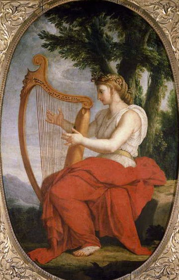 Calliope, ca 1650-52 av Eustache Le Sueur