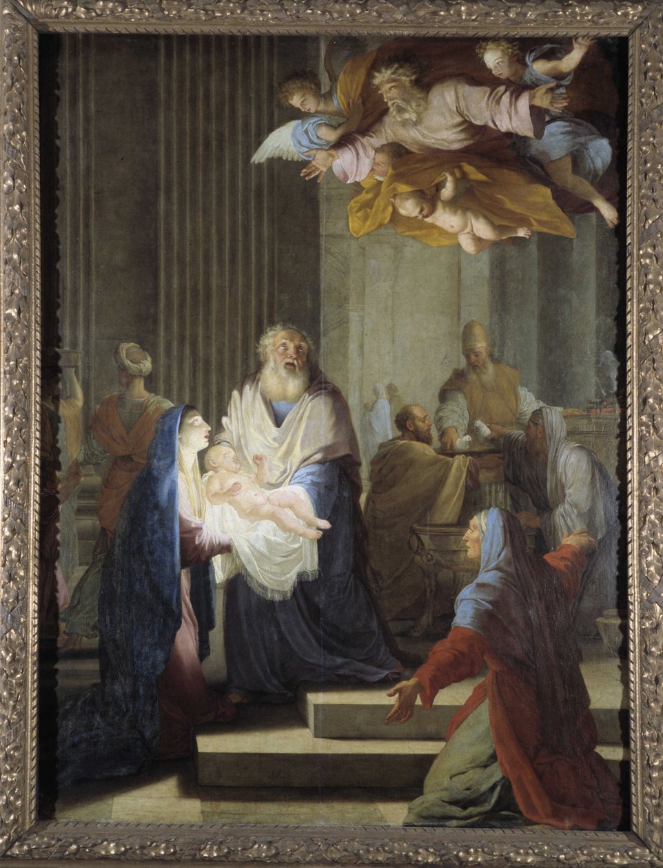 Presentationen i templet av Eustache Le Sueur