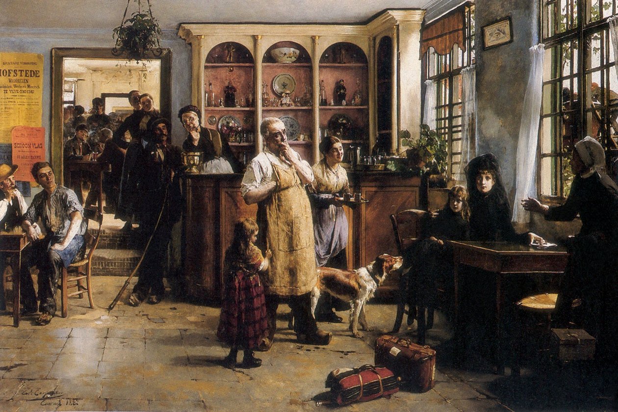  Les etrangeresnNederlands: De vreemdelingennEnglish: The foreignersn av Evariste Carpentier