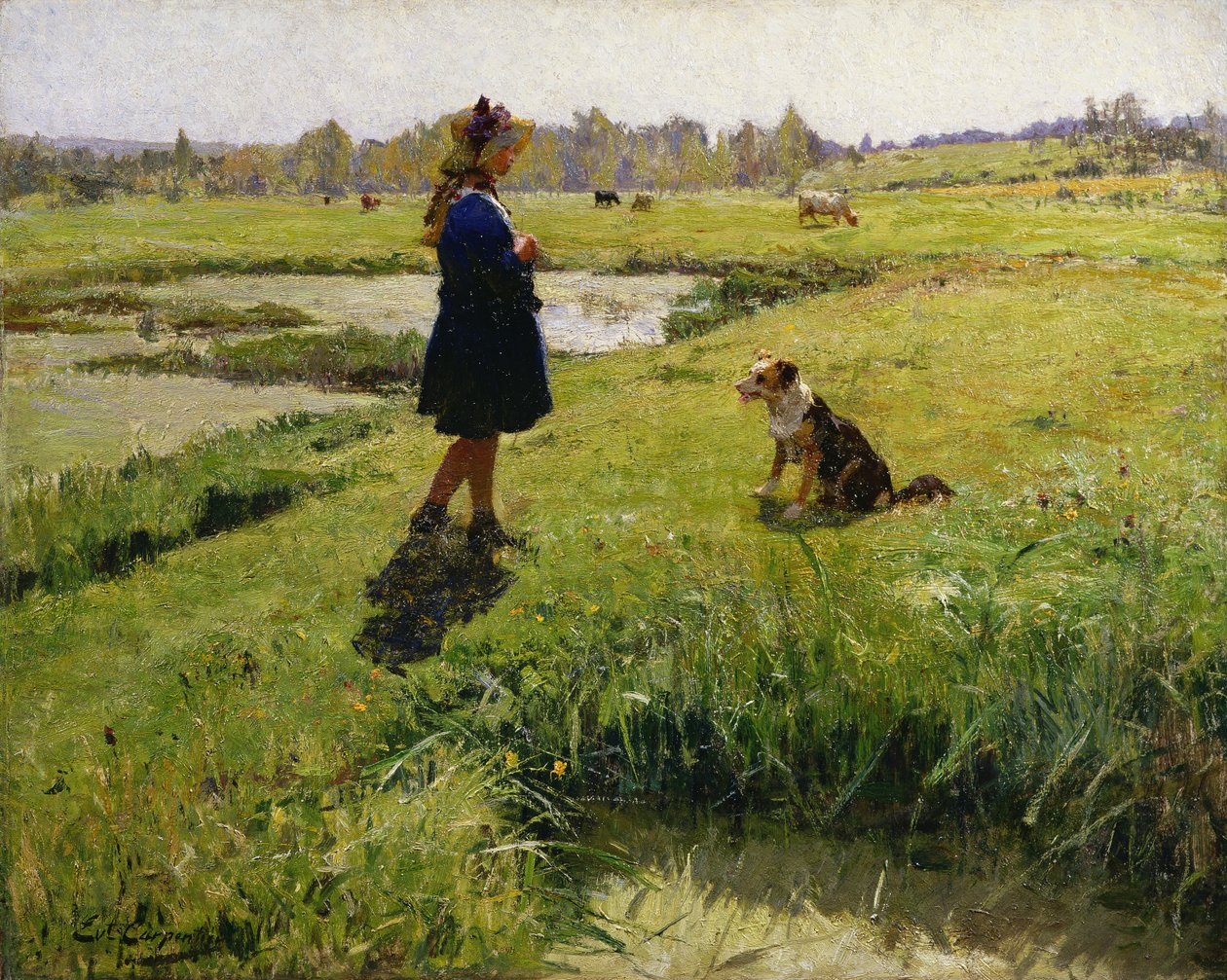 En middagspaus av Evariste Carpentier