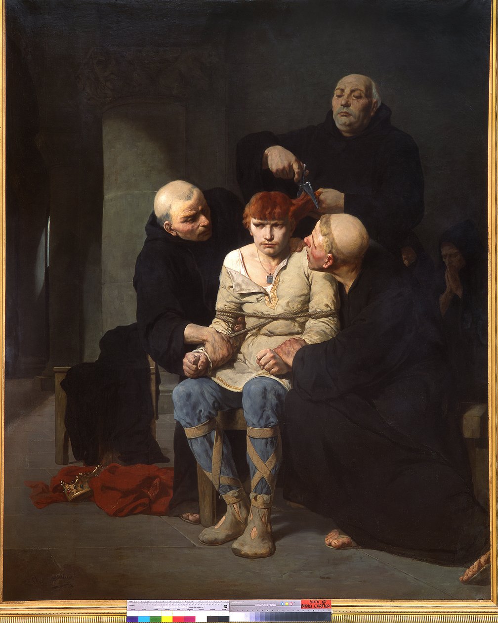 Den siste av merovingerna av Evariste Vital Luminais