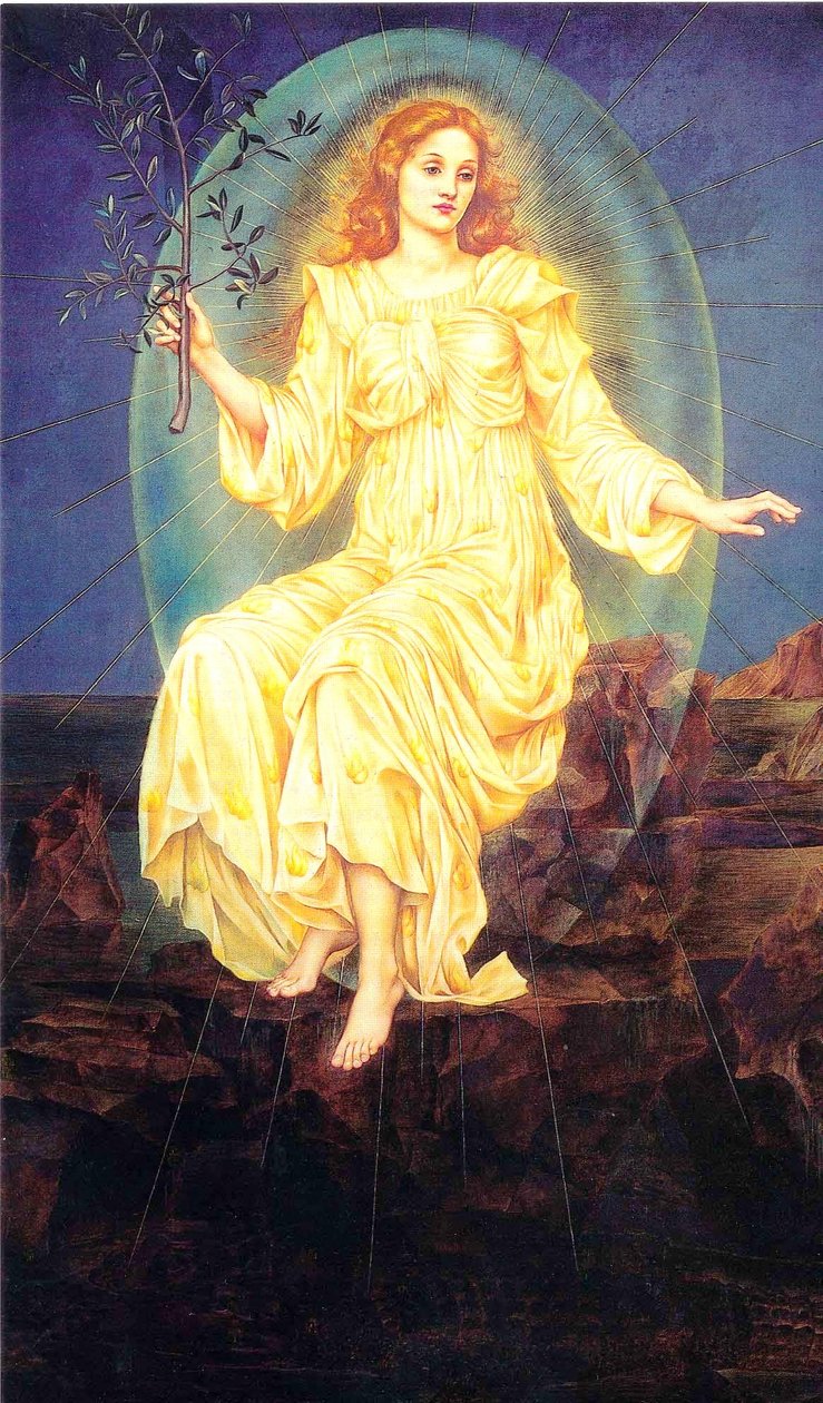  Lux in Tenebrisn av Evelyn De Morgan