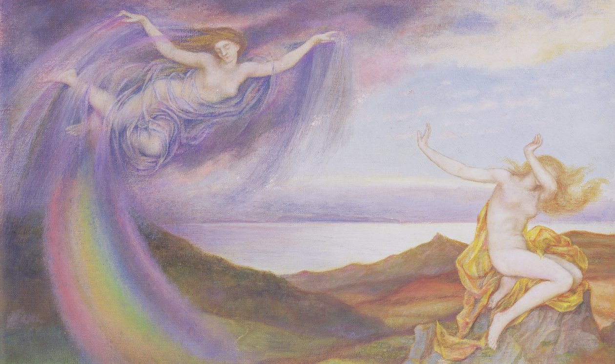 Solstråle och sommardusch av Evelyn De Morgan