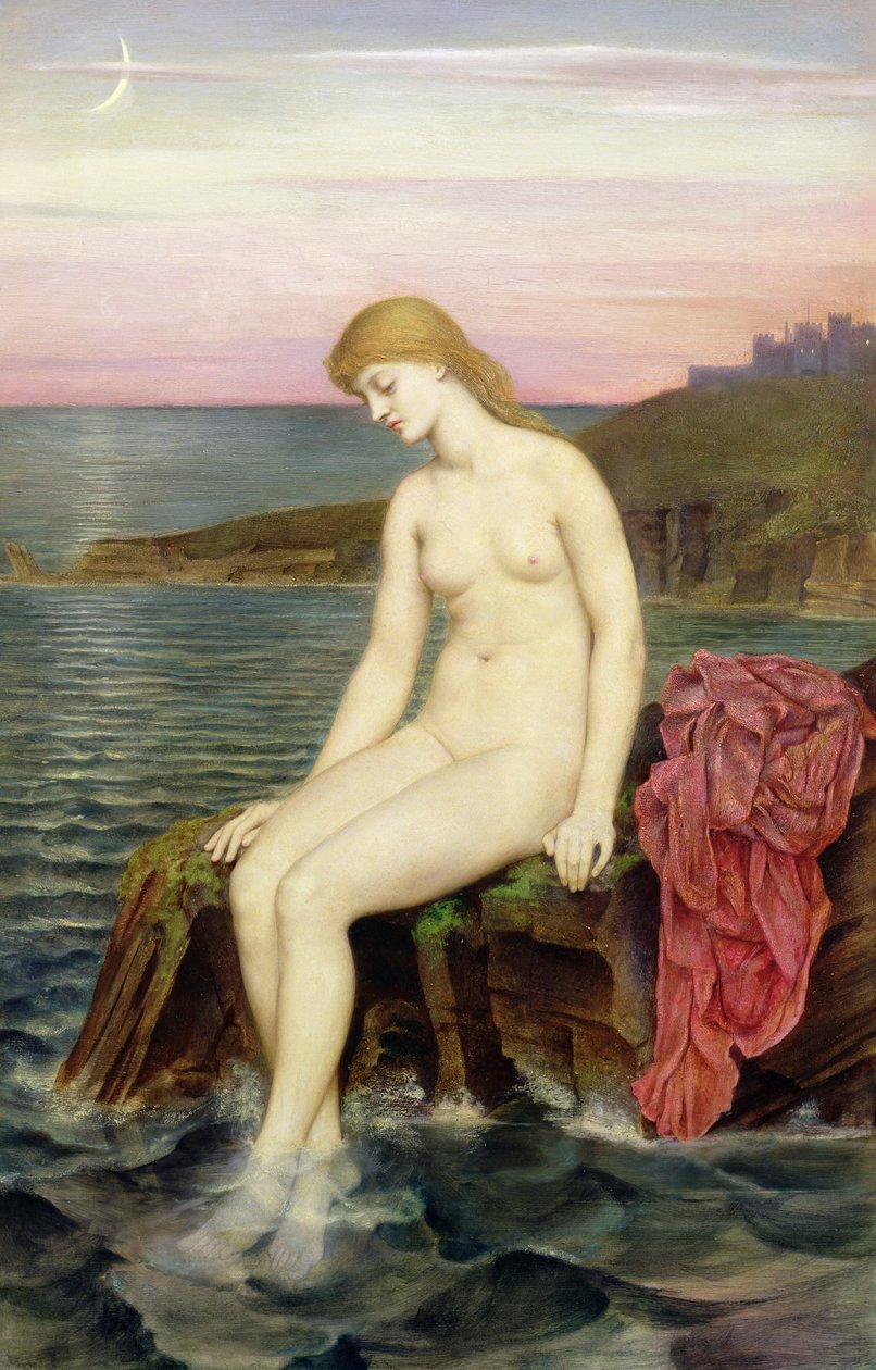 Den lilla sjöflickan av Evelyn De Morgan