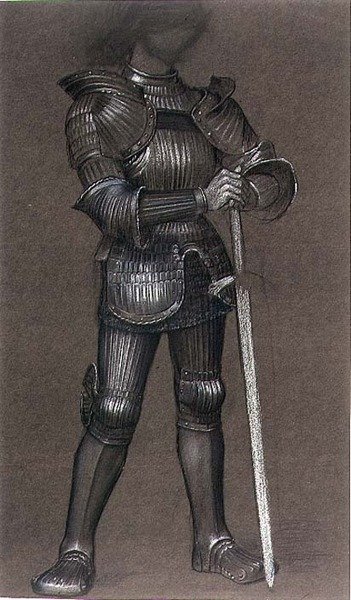 Study of Armor för 
