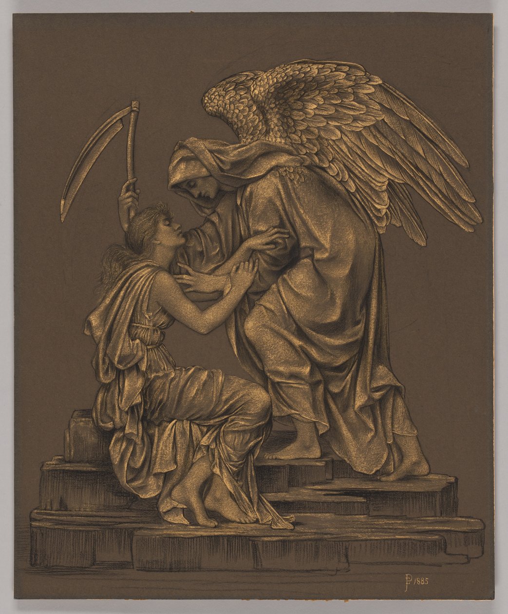 Dödsängeln av Evelyn De Morgan