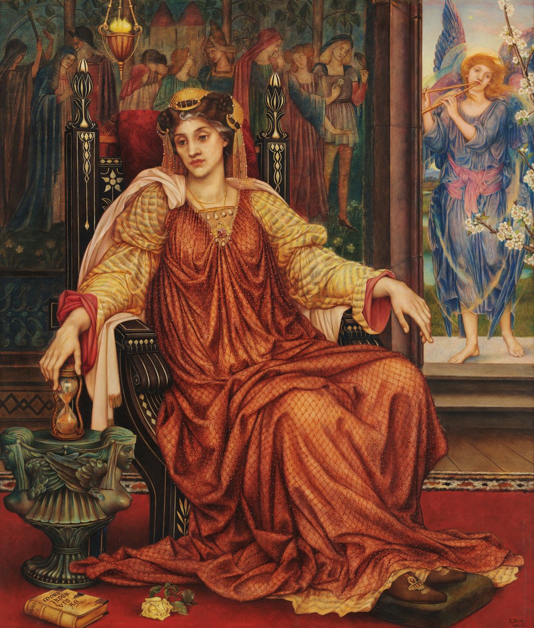 Timglaset av Evelyn De Morgan