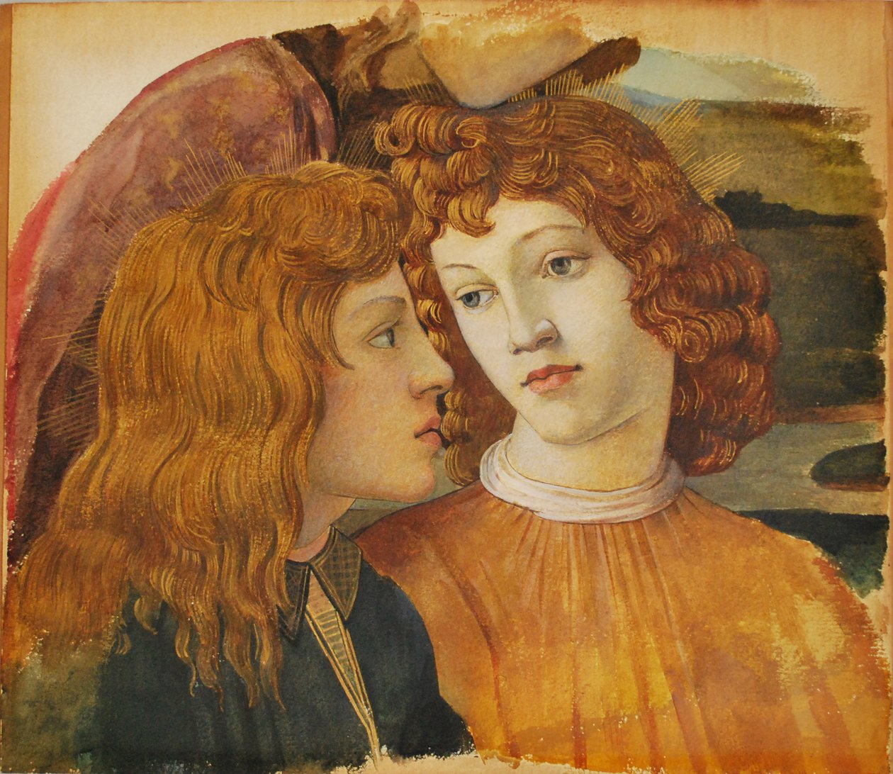 "Madonnan från Magnificat" av Evelyn De Morgan