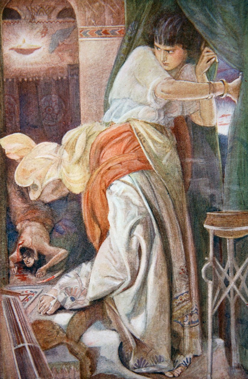 "Mordet på Setapo", 1916. av Evelyn Paul