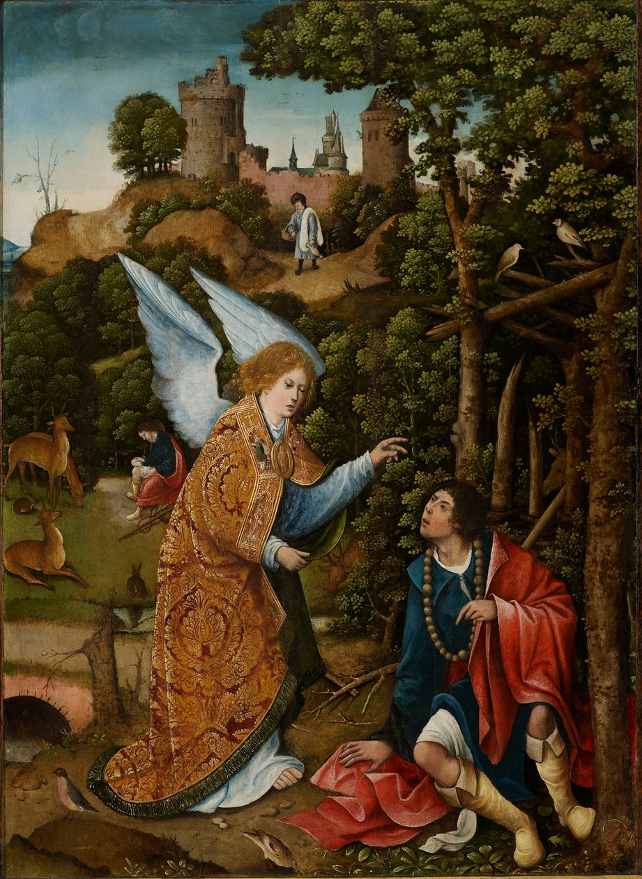 Scen från Saint Rochs liv, 1517. av Everaert Orley