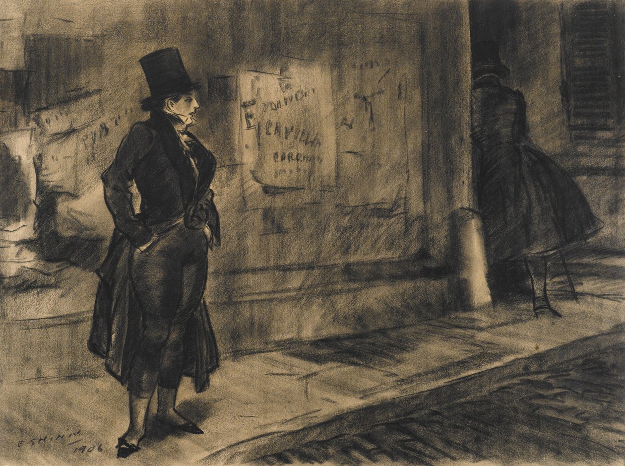 Frederique följer sin make av Everett Shinn