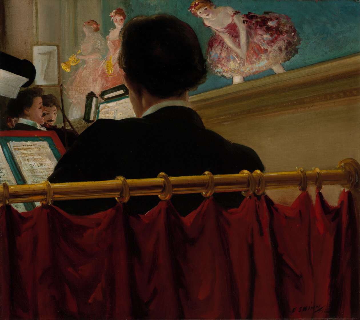 Orkestergropen, Gamle Proctor av Everett Shinn