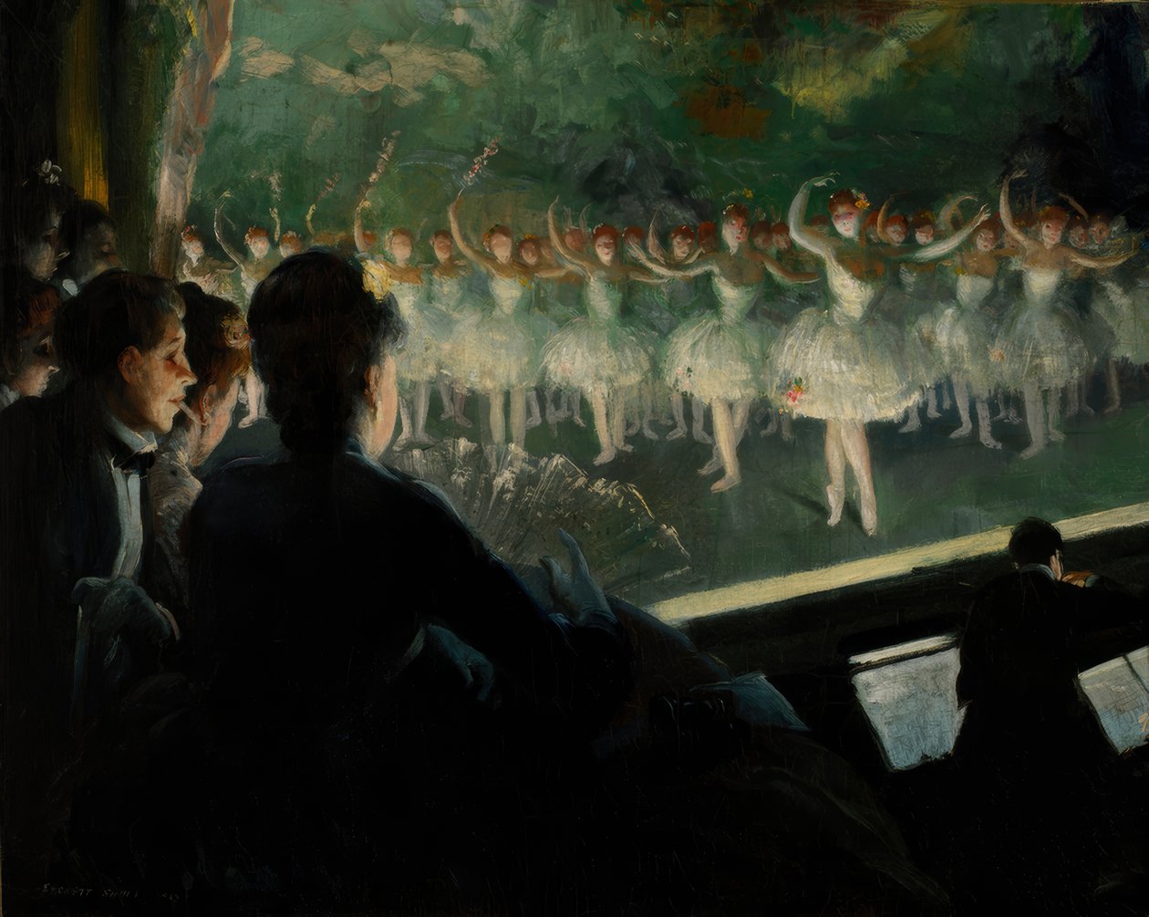Den vita baletten av Everett Shinn